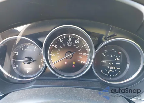 2018 Mazda Mazda6 Sport из США, поврежденный, VIN JM1GL1UM0J1334890